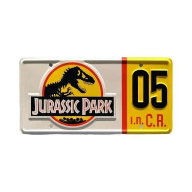 Imagem de Placa De Metal Vintage Jurassic Park Para Decoração De Clubes, Bares, 