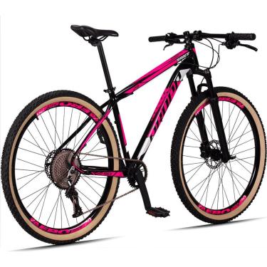 Imagem de Bicicleta 29 Dropp Race 12V  Freio Hidráulico Suspensão com Trava no Guidão-Unissex