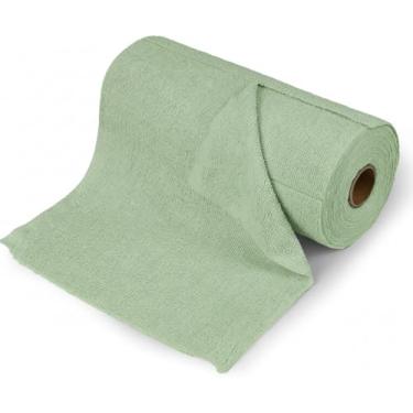 Imagem de Rolo de pano de limpeza de microfibra, lenços de limpeza reutilizáveis removíveis, rolo de toalha de cozinha super absorvente, adequado para carros, cozinhas e utensílios de mesa (20 folhas por rolo