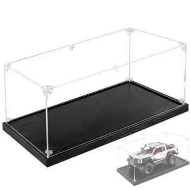 Imagem de RC Car Display Case, Easy to Stack & Storage for 1/18 & 1/24 RC Vehicles Compatible with TRX4M,SCX24,AX24 XC-1,FMS K5,Typhon Grom,KYOSHO MINI-Z 4×4