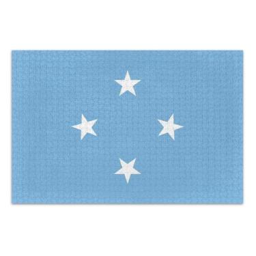 Imagem de Micronesia Flag Adult Puzzles, Puzzle 1000 Pieces, Interlock Perfectly, Home Decor Gift Party for Men Women