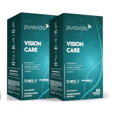 Imagem de Kit 2X: Vision Care Ômega 3 + Luteína Puravida 60 Cápsulas
