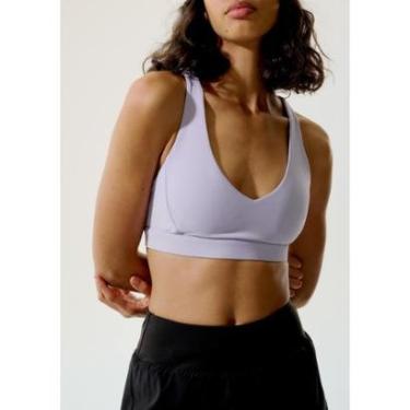 Imagem de Top Esportivo Decote V Alta Sustentação-Feminino