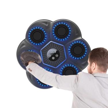 Imagem de Máquina de Boxe para Crianças,Brinquedo de Socos com 9 Modos de Treinamento | Aparelho de Musica e Pancadas,Para Casa Familia Estudantes Homens Mulheres Ginastica Fitness Presente