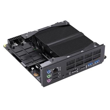 Imagem de MINISFORUM BD895i SE Mini PC Placa-mãe AMD Ryzen 9 8945HX(16C/32T) Computador para jogos sem RAM/SSD/OS, 2X slots DDR5 SODIMM, 2X PCIe4.0 SSD, M.2 2230 Key E Slot, HDMI + DP + USB-C Triplas Saídas de