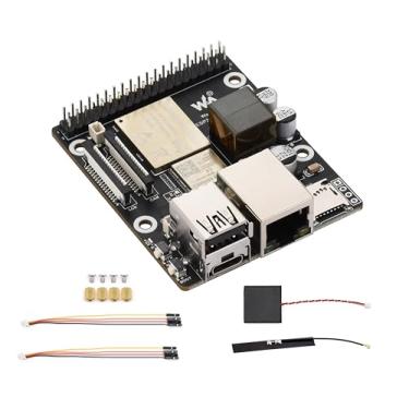 Imagem de Placa de desenvolvimento de alto desempenho ESP32-P4-WIFI6-POE-ETH, baseada em ESP32-P4 e ESP32-C6, suporta Wi-Fi 6 e Bluetooth 5 (LE), com módulo PoE integrado para fonte de alimentação PoE (5 itens)