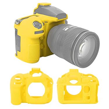 Imagem de GLOGLOW Estojo para Dispositivo Eletrônico Portátil Estojo de Silicone Macio para Câmera para D810, Proteção de, Lavável e Durável, Design Compacto, Disponível Em Várias Cores para (Amarelo)