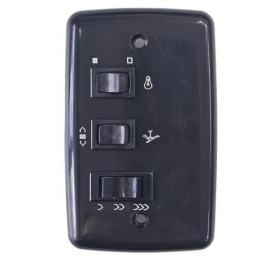 Imagem de Chave De 3 Velocidades Com Capacitor 10uf 46uf Ventilador De Teto Rima