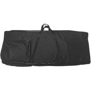 Imagem de Capa para Teclado 5/8 Acolchoada Preto 61 Teclas