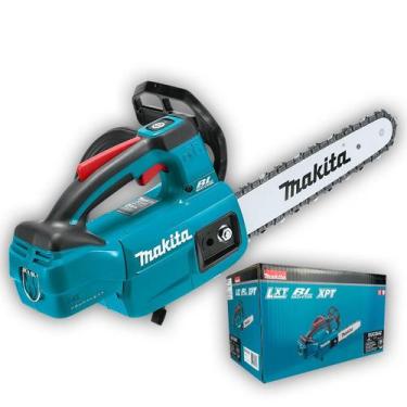 Imagem de Motosserra A Bateria 38 Cm DUC254Z Makita 18V LXT Sabre 25 Cm Corrente