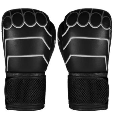 Imagem de Luva Muay Thai Boxe Infantil Hero Preto 8oz - MKS Combat