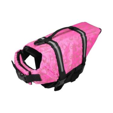 Imagem de Colete Salva-Vidas Refletivo Ajustável Para Cães, Durável, Para Nataçã