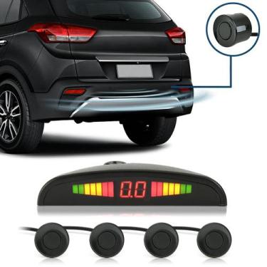 Imagem de Sensor de Ré Preto Peugeot 307 Aviso Sonoro Diâmetro 2.5cm Furo 2.2cm 