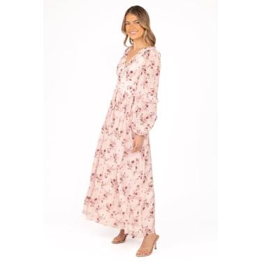 Imagem de Petal & Pup Vestido feminino Vayla-Maxi-Rosa-Rosa, Rosa rosa, P