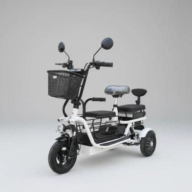 Imagem de Triciclo Elétrico Compact 350w Adulto Passeio Scooter Dobrável
