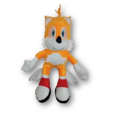 Imagem de Boneco de pelúcia Tails 50cm turma do sonic - Style Vision Air