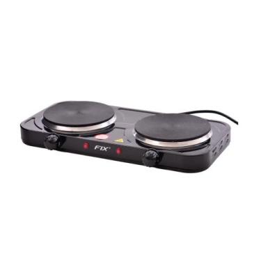 Imagem de Fogão Elétrico Portátil com Fogareiro 2 Bocas Disco 127V - Wincy Casa,