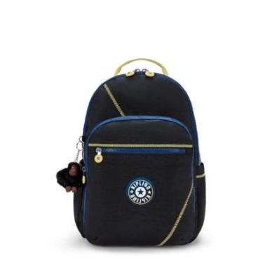Imagem de Mochila Kipling Seoul Lap Azul e Preta-Unissex
