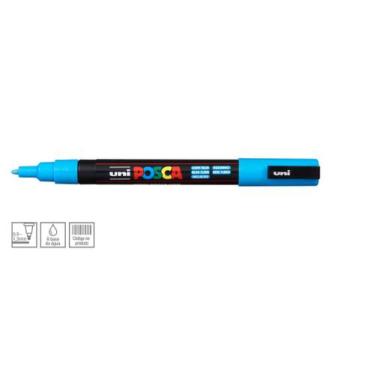 Imagem de Caneta Uni Posca Pc-3m Light Blue - UNIBALL