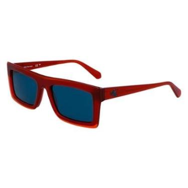 Imagem de Óculos de Sol Calvin Klein Jeans CKJ23657S 820 - Vermelho 55-Unissex