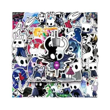 Imagem de Adesivos De Anime Hollow Knight Silksong 50 Peças Decalques Impermeáve
