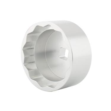 Imagem de predolo Soquete para remoção de porcas de roda, ferramenta 529036457. Substitui a bucha de remoção de porcas de roda reforçada para carros Ryker 600 e 900, Prata