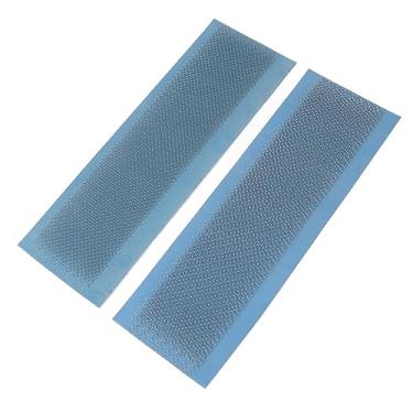 Imagem de Generic Cartão de Desenho para Extensões de Cabelo Resistentes, Ferramenta de Tala de Arrasto, 2 Peças de Ferramenta de Estilo de Hackle de Aço Inoxidável para Fácil Instalação de Cabelo, 10,6 X 3,5 pol. para Cabeleireiros