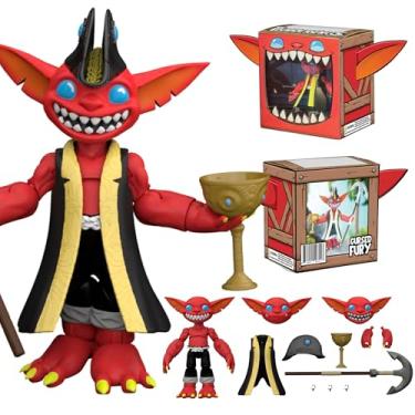 Imagem de Plunderlings Cursed Fury, Lone Coconut Action Figure, Unique Pirate Goblin Figures, Fresh Character Line with 3 Swappable Faces, Magnetic Hats & Mix-and-Match Gear