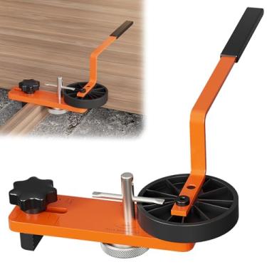 Imagem de Ferramenta de alisamento de tábuas de convés, ferramenta de dobra e bloqueio para decks compostos e de madeira, dobrador de placa de plataforma de alavanca para vigas simples/duplas/metálicas, aperte