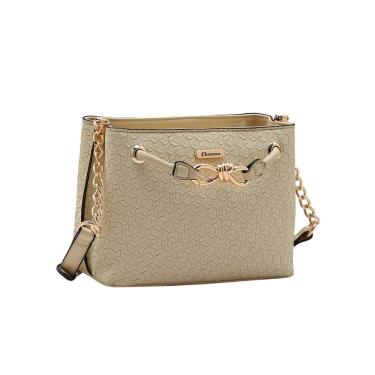 Imagem de Bolsa Ferragem Chic - Transversal - Bege - Chenson 3485304