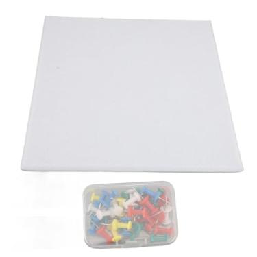 Imagem de Aramox Painéis de Parede de Feltro de 12 Unidades, Quadro de Avisos Autoadesivo para Sala de Aula Em Casa, Com Poliéster de Alta Densidade para Fixar Notas, Fotos, Memorandos (Branca)