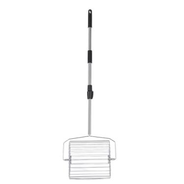 Imagem de TOPINCN Selecionador de Bola de Tênis Estilo Platen, Recuperadores de Bola Automáticos, Cesta Rolante, Coletor de de Tênis para Treinamento (Pequena)