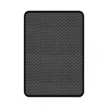 Imagem de Tapete Higiênico EVA Coletor De Areia Para Gatos Diversos Tamanhos - Cores Preto e Cinza(Preto,61 * 76cm)