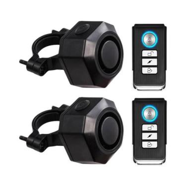 Imagem de Alarme Antifurto Para Moto E Bicicleta 113dB À Prova d'Água Com Contro