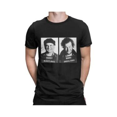 Imagem de Camiseta Vintage Masculina De Algodão Com Manga Curta E Gola Redonda, 