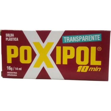 Imagem de Adesivo Epoxi Transparente 16gr Poxipol