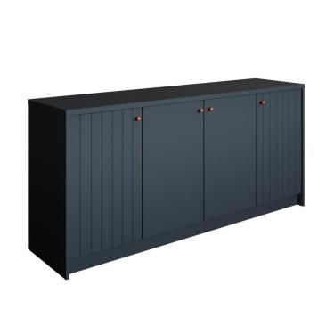 Imagem de Buffet 4 Portas Lia Chumbo Cimol Móveis