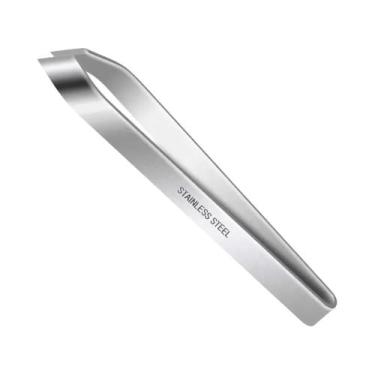 Imagem de Pinça de Aço Inoxidável para Remover Espinhas de Peixe, Utensílios de 