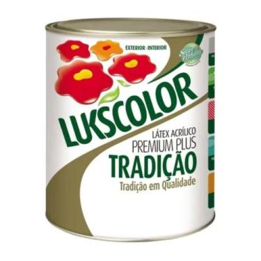 Imagem de Acrílico Latex Lukscolor Tradição Branco 900ml