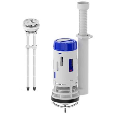 Imagem de Mecanismo de saida dual flush caixa acoplada monobloco - Censi