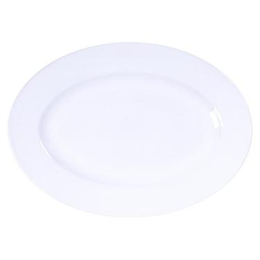 Imagem de Travessa Oval Tramontina Maria Augusta em Porcelana 40x29 cm