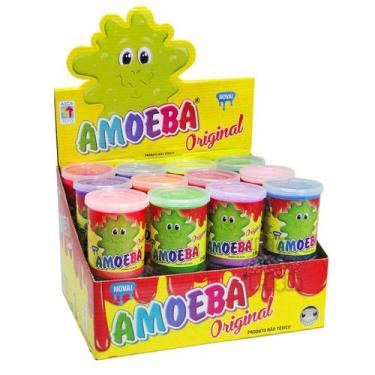 Imagem de Amoeba Original Atacado Massinha Geléia Caixa 144 Unidades - ASCA TOYS