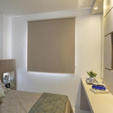 Imagem de Persiana Rolo (1,40Larg. x 1,50Alt.) Blackout Marrom - Vogaflex, 0