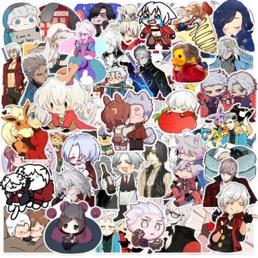 Imagem de Adesivos Devils Mays Crys Waterproof Vinyl Anime (50 unidades) - yiwei