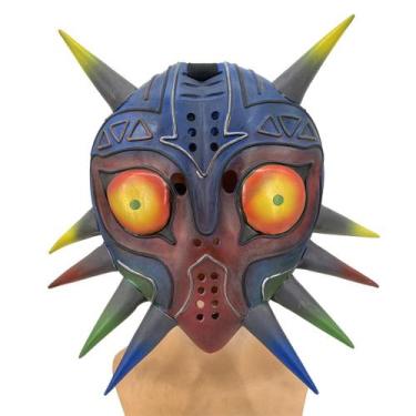 Imagem de Máscara de Halloween Majora's Mask Cosplay Latex 30x30cm - yiweisai