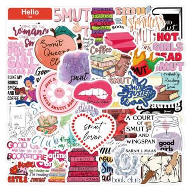 Imagem de Adesivos Smuts Englishs em vinil impermeável Anime 60 unidades/lote - 