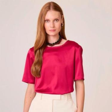 Imagem de Blusa Cetim Dudalina Bruna Feminino-Feminino