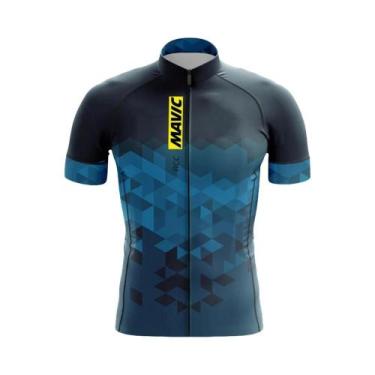 Imagem de Camisa De Ciclismo Masculina De Verão Respirável Manga Curta Para Bici