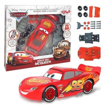 Imagem de Relâmpago Mcqueen Educativo c/ Chave de Montar 18cm Original - Toyng