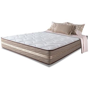 Imagem de Colchão Molas Ensacadas Smart Gold Super King D26 193x203x22 Bege Cama Inbox